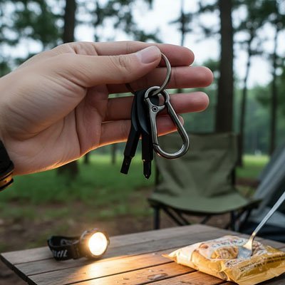 Mousqueton porte clé | Premium - Les sacs de trésors