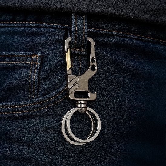 Mousqueton porte - clé | Robuste & Pratique - Les sacs de trésors