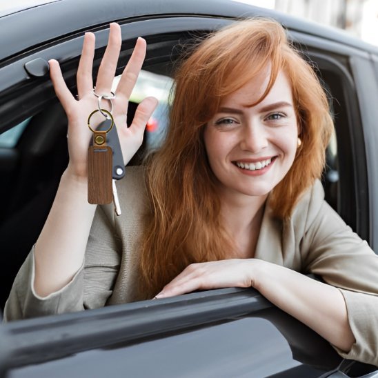 Porte clé voiture | Élégance - Les sacs de trésors