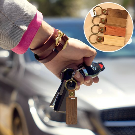 Porte clé voiture | Élégance - Les sacs de trésors