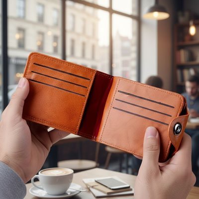 Portefeuille homme | Élégance Cuir Véritable - Les sacs de trésors