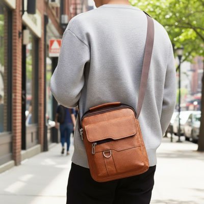 Sac bandoulière homme | Urban Élégance - Les sacs de trésors