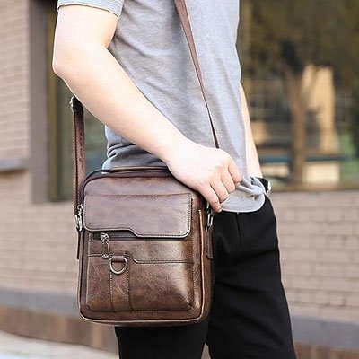 Sac bandoulière homme | Urban Élégance - Les sacs de trésors
