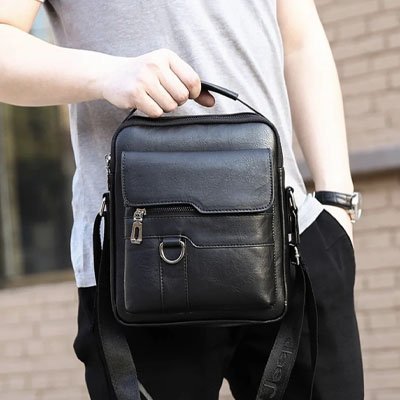 Sac bandoulière homme | Urban Élégance - Les sacs de trésors